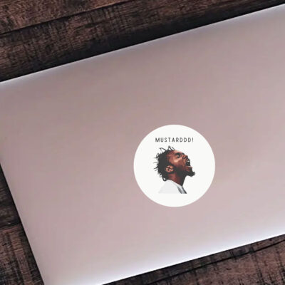 Kendrick Lamar Mustard Stickers , Hip-Hop Graphic