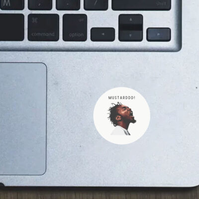 Kendrick Lamar Mustard Stickers , Hip-Hop Graphic