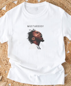 Kendrick Lamar Mustard T-Shirts , Hip-Hop Graphic