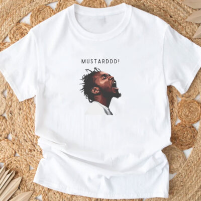 Kendrick Lamar Mustard T-Shirts , Hip-Hop Graphic