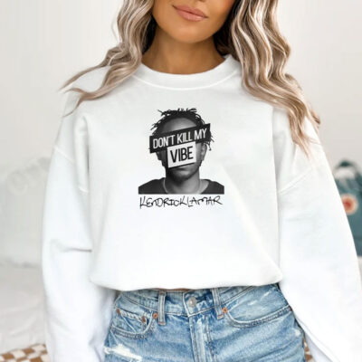 Kendrick Lamar Oversized Don't Kill My Vibe T-Shirts