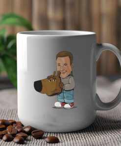 Kevin James Chill Guy Dog Meme Mug 2024