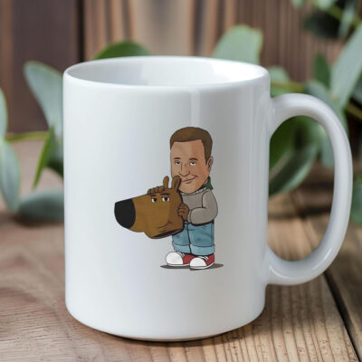 Kevin James Chill Guy Dog Meme Mug 20241