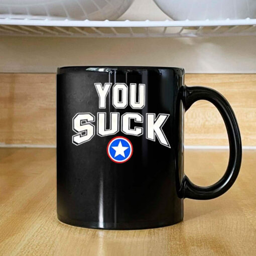 Kurt Angle you suck WWE WWF vintage Mug Coffee