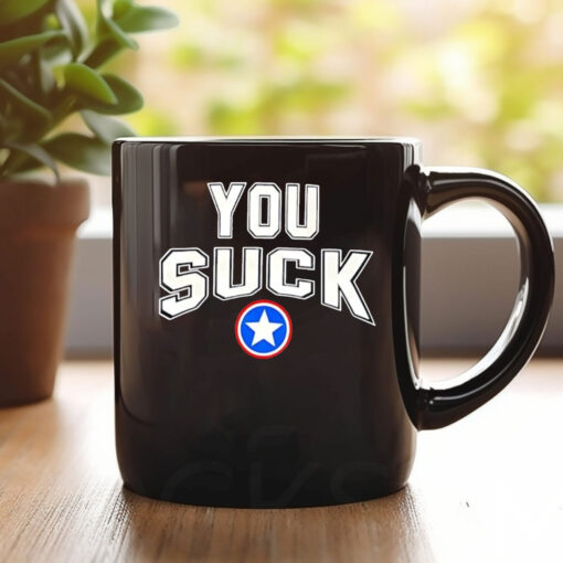 Kurt Angle you suck WWE WWF vintage Mug Coffee