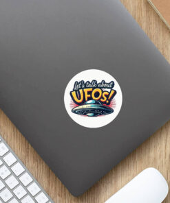 Let's Talk About UFO! Stickers