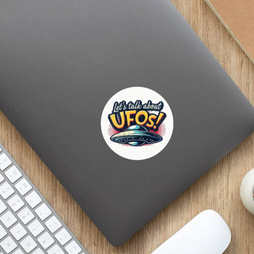 Let's Talk About UFO! Stickers