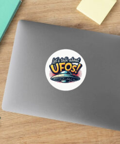 Let's Talk About UFO! Stickers