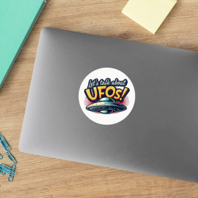 Let's Talk About UFO! Stickers