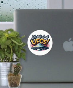 Let's Talk About UFO! Stickers