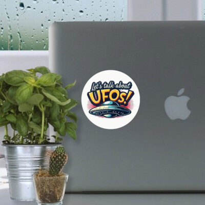 Let's Talk About UFO! Stickers