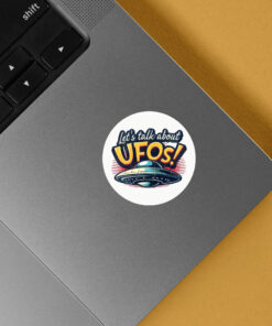 Let's Talk About UFO! Stickers