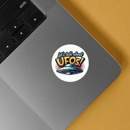 Let's Talk About UFO! Stickers