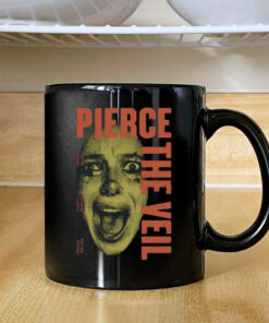 Limted Pierce The Veil Screaming Lady Mug 2024