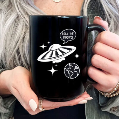 Lock the Doors UFO Mug Coffee