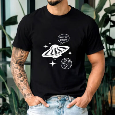 Lock the Doors UFO T-shirts