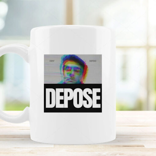 Luigi Mangione Deny Defend Depose Mug Coffee