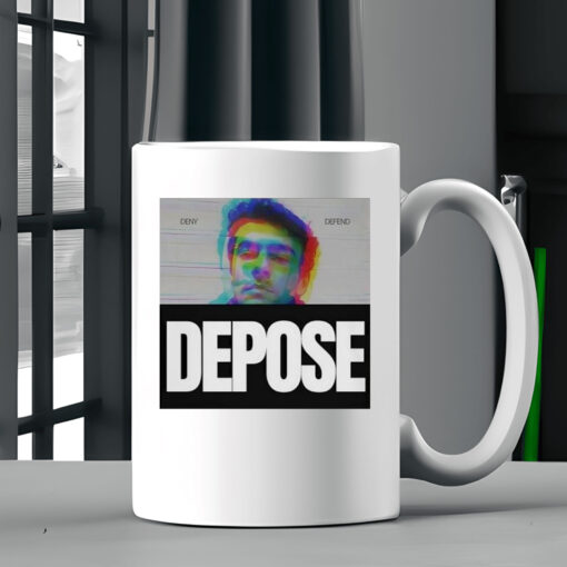 Luigi Mangione Deny Defend Depose Mug Coffee