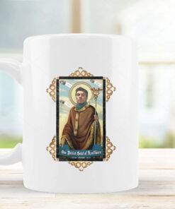 Luigi Mangione Our Patron Saint Of Healthcare Mug Coffee