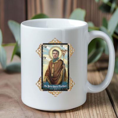 Luigi Mangione Our Patron Saint Of Healthcare Mug Coffee