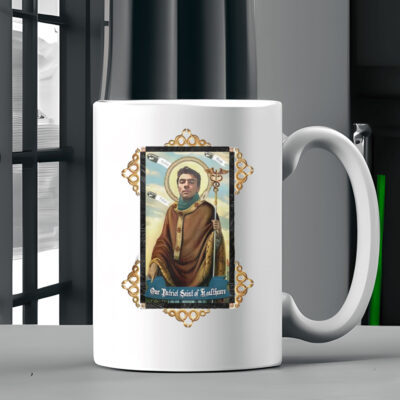 Luigi Mangione Our Patron Saint Of Healthcare Mug Coffee