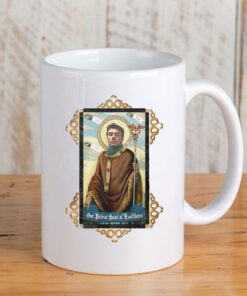 Luigi Mangione Our Patron Saint Of Healthcare Mug Coffee