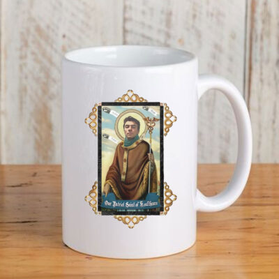 Luigi Mangione Our Patron Saint Of Healthcare Mug Coffee