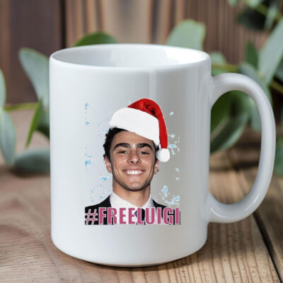 Luigi Mangione #freeluigi Christmas 2024 Mug Coffee