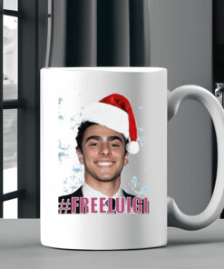 Luigi Mangione #freeluigi Christmas 2024 Mug Coffee