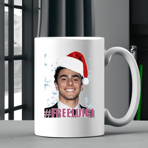 Luigi Mangione #freeluigi Christmas 2024 Mug Coffee