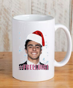 Luigi Mangione #freeluigi Christmas 2024 Mug Coffee