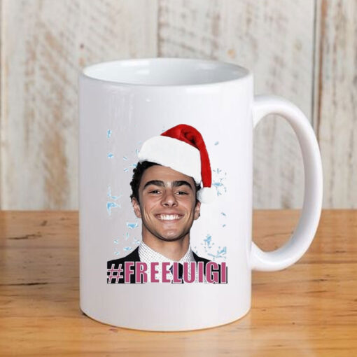 Luigi Mangione #freeluigi Christmas 2024 Mug Coffee