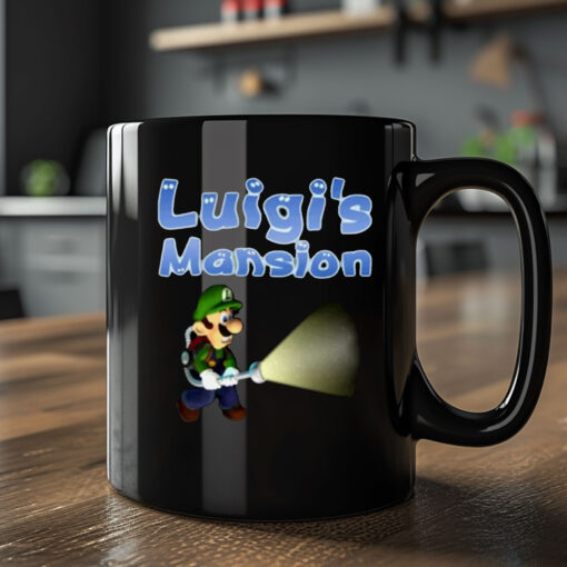 Luigi's Mansion Super Mario Mug Coffee