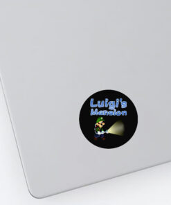 Luigi's Mansion Super Mario Stickers