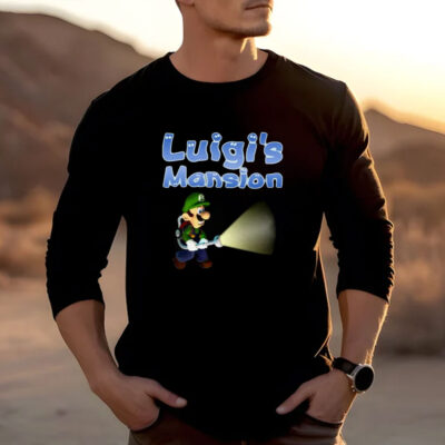 Luigi's Mansion Super Mario T-Shirts