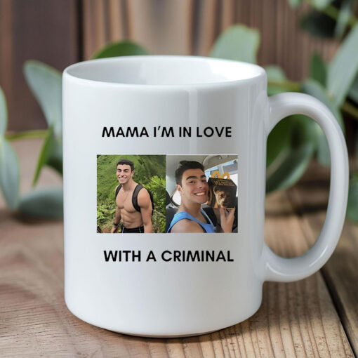 Mama I’m in love with a criminal Luigi Mangione Mug Coffee