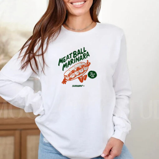 Meatball Marinara The Baller Of All Subs T-Shirt 20242