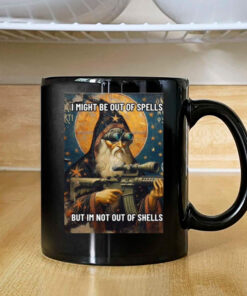 Memeslich I Might Be Out Of Spells But Im Not Out Of Shells Mug 2024