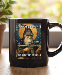 Memeslich I Might Be Out Of Spells But Im Not Out Of Shells Mug 20241