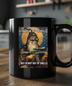 Memeslich I Might Be Out Of Spells But Im Not Out Of Shells Mug 20242