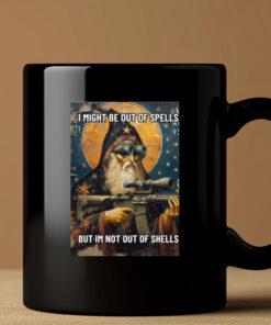 Memeslich I Might Be Out Of Spells But Im Not Out Of Shells Mug 20243