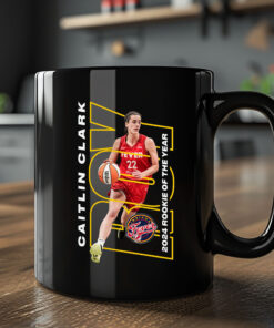 Men's Indiana Fever Caitlin Clark Navy 2024 WNBA Rookie of the Year Mug2