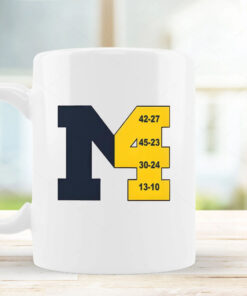 Michigan 4th Straight Victory Mug 2024