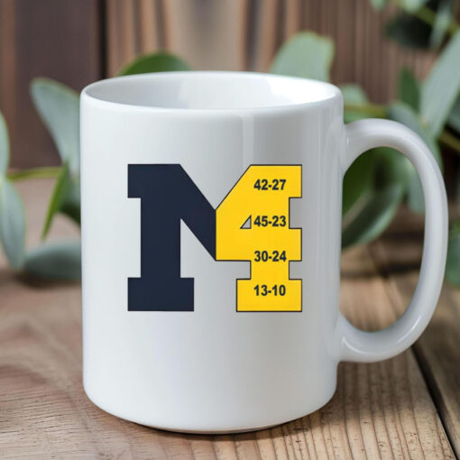 Michigan 4th Straight Victory Mug 20241