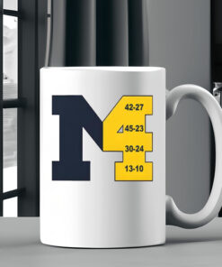 Michigan 4th Straight Victory Mug 20242