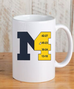 Michigan 4th Straight Victory Mug 20243