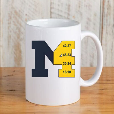 Michigan 4th Straight Victory Mug 20243