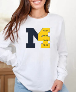 Michigan 4th Straight Victory T-Shirt 20242