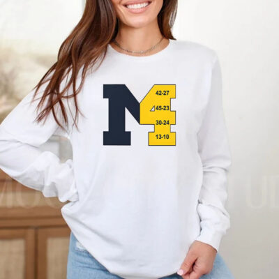 Michigan 4th Straight Victory T-Shirt 20242