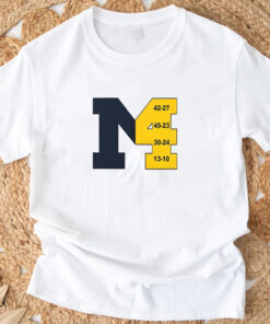 Michigan 4th Straight Victory T-Shirt 20243